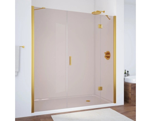 Купить Душевая дверь 220 см Vegas Glass AFP-F 220 09 05 R бронза в магазине сантехники Santeh-Crystal.ru