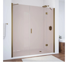 Душевая дверь 220 см Vegas Glass AFP-F 220 05 05 R бронза
