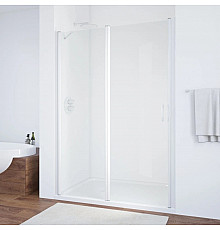 Душевая дверь 115 см Vegas Glass EP-F-1 115 01 01 L прозрачное