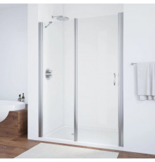 Душевая дверь 135 см Vegas Glass EP-F-1 135 08 01 L прозрачное