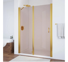 Душевая дверь 140 см Vegas Glass EP-F-1 140 09 05 L бронза