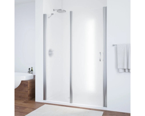 Купить Душевая дверь 145 см Vegas Glass EP-F-1 145 08 10 L сатин в магазине сантехники Santeh-Crystal.ru