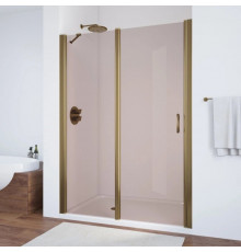 Душевая дверь 145 см Vegas Glass EP-F-1 145 05 05 L бронза