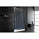 Купить Душевая дверь 140 см Royal Bath RB140HV-T-CH прозрачное в магазине сантехники Santeh-Crystal.ru