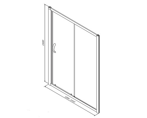 Santeh-Crystal.ru: Душевая дверь 140 см AM.PM Bliss L W53S-1401190MT прорзрачное Приобрести Душевая дверь 140 см AM.PM Bliss L W53S-1401190MT прорзрачное в магазине сантехники Santeh-Crystal.ru