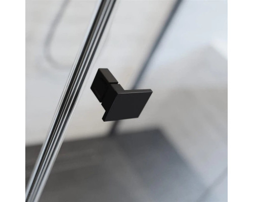 Приобрести Душевая дверь Radaway Essenza Pro Black DWJ 90 R прозрачное в магазине сантехники Santeh-Crystal.ru