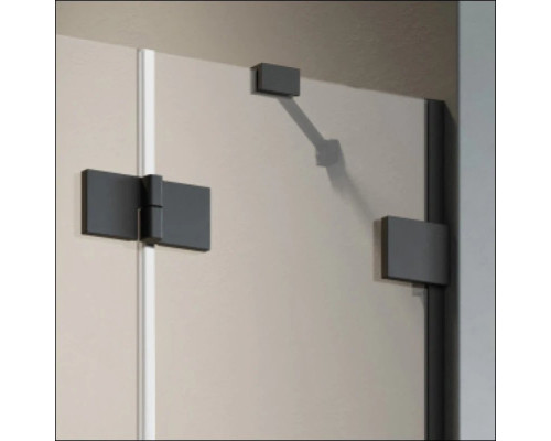 Купить Душевая дверь Radaway Essenza Pro Black DWJ 130 R прозрачное в магазине сантехники Santeh-Crystal.ru