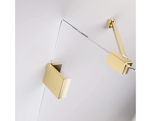 Купить Душевая дверь Radaway Essenza Pro Gold DWJ 80 L прозрачное в магазине сантехники Santeh-Crystal.ru