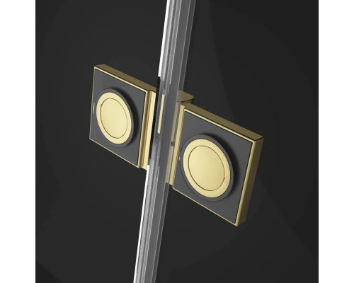 Купить Душевая дверь Radaway Essenza Pro Gold DWJ 100 R прозрачное в магазине сантехники Santeh-Crystal.ru