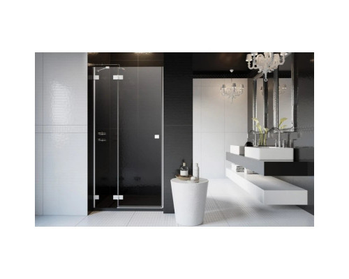 Купить Душевая дверь Radaway Essenza Pro White DWJ 90 L прозрачное в магазине сантехники Santeh-Crystal.ru