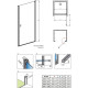 Купить Душевая дверь Radaway Nes 8 DWJ I 80 R прозрачное в магазине сантехники Santeh-Crystal.ru