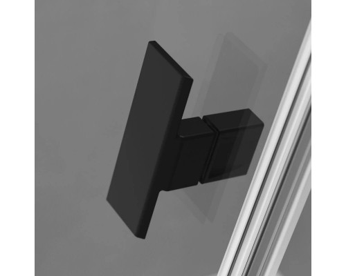 Купить Душевая дверь Radaway Nes 8 Black DWJ I 90 L прозрачное в магазине сантехники Santeh-Crystal.ru