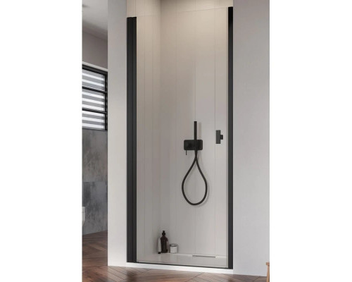 Купить Душевая дверь Radaway Nes 8 Black DWJ I 100 L прозрачное в магазине сантехники Santeh-Crystal.ru