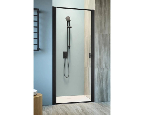 Заказать Душевая дверь Radaway Nes Black DWJ I Frame 70 L прозрачное в магазине сантехники Santeh-Crystal.ru