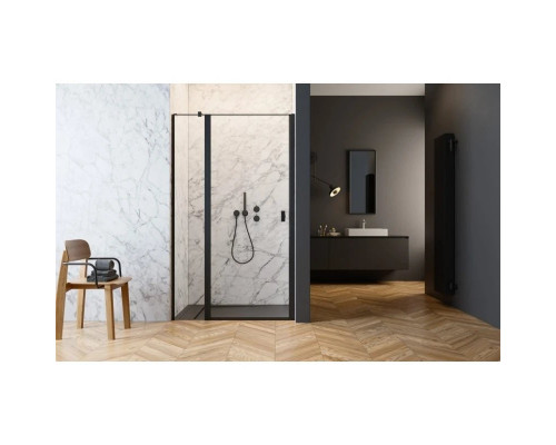 Приобрести Душевая дверь Radaway Nes Black DWJ II 100 L прозрачное в магазине сантехники Santeh-Crystal.ru