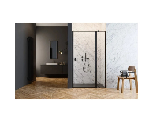 Купить Душевая дверь Radaway Nes Black DWJ II 100 R прозрачное в магазине сантехники Santeh-Crystal.ru