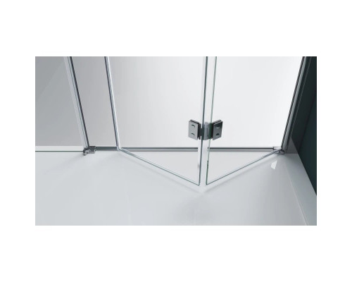 Купить Душевая дверь 165 см BelBagno Albano ALBANO-BS-13-100+70-C-Cr прозрачное в магазине сантехники Santeh-Crystal.ru