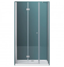 Душевая дверь 175 см BelBagno Albano ALBANO-BS-13-100+80-C-Cr прозрачное