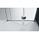 Купить Душевая дверь 100 см BelBagno Albano ALBANO-BS-13-40+60-C-Cr прозрачное в магазине сантехники Santeh-Crystal.ru