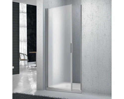 Заказать Душевая дверь 65 см BelBagno Sela SELA-B-1-65-P-Cr текстурное стекло в магазине сантехники Santeh-Crystal.ru