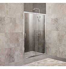 Душевая дверь 110-125 см BelBagno UNIQUE-BF-1-110/125-C-Cr прозрачное