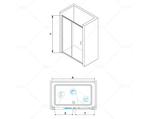 Santeh-Crystal.ru: Душевая дверь 180 см RGW PA-016 Passage 350801618-21 матовое Приобрести Душевая дверь 180 см RGW PA-016 Passage 350801618-21 матовое в магазине сантехники Santeh-Crystal.ru