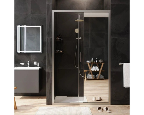 Приобрести Душевая дверь 120 см Am.Pm Gem W90G-120-1-195MMir зеркальное в магазине сантехники Santeh-Crystal.ru