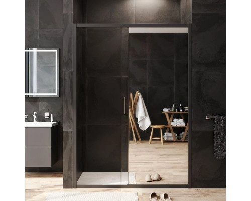 Купить Душевая дверь 140 см Am.Pm Gem W90G-140-1-195MMir зеркальное в магазине сантехники Santeh-Crystal.ru