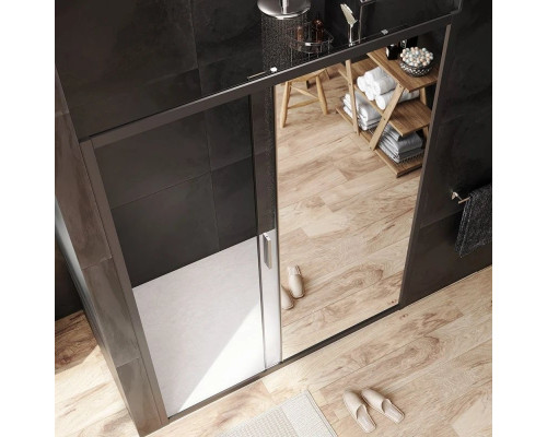 Приобрести Душевая дверь 150 см Am.Pm Gem W90G-150-1-195BMir зеркальное в магазине сантехники Santeh-Crystal.ru