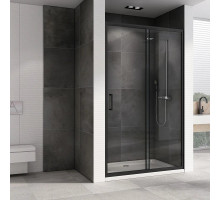 Душевая дверь 120 см Abber Schwarzer Diamant AG30120B прозрачное