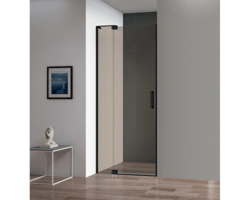 Заказать Душевая дверь 80-90 см Cezares SLIDER-B-1-80/90-BR-NERO бронза в магазине сантехники Santeh-Crystal.ru