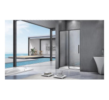 Душевая дверь 120 см Good Door Idea WTW-120-C-B прозрачное