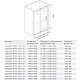 Купить Душевая дверь 170 см Good Door Galaxy WTW-170-C-CH прозрачное в магазине сантехники Santeh-Crystal.ru