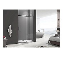 Душевая дверь 120 см Good Door Galaxy WTW-120-C-B прозрачное