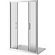 Заказать Душевая дверь 150 см Good Door Latte WTW-TD-150-G-WE grape в магазине сантехники Santeh-Crystal.ru