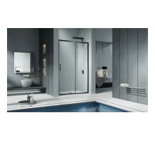 Душевая дверь 140 см Good Door Cofe WTW-140-C-B прозрачное