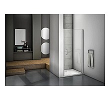 Душевая дверь 80 см Good Door Mokka DR-80-C-WE прозрачное