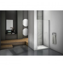 Душевая дверь 80 см Good Door Mokka DR-80-C-WE прозрачное