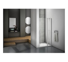 Душевая дверь 120 см Good Door Mokka WTW-120-C-WE прозрачное