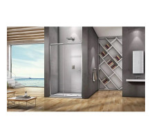 Душевая дверь 110 см Good Door Lira WTW-110-C-CH прозрачное