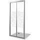 Купить Душевая дверь 90 см Good Door Infinity SD-90-W-CH прозрачный с рисунком в магазине сантехники Santeh-Crystal.ru