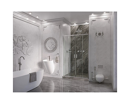 Santeh-Crystal.ru: Душевая дверь 140 см Ambassador Forsa 17021109AX прозрачное Купить Душевая дверь 140 см Ambassador Forsa 17021109AX прозрачное в магазине сантехники Santeh-Crystal.ru