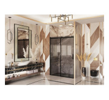 Душевая дверь 150 см Ambassador Benefit 19022204HBB тонированное