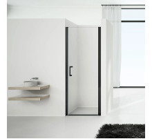 Душевая дверь 80 см Vincea Orta VPP-1O800CLB прозрачное