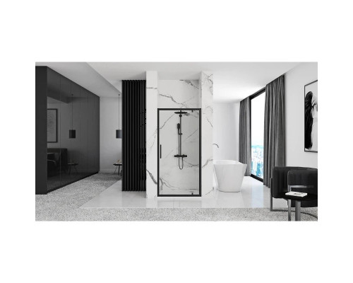 Заказать Душевая дверь 80 см Rea Rapid Swing REA-K6408 прозрачное в магазине сантехники Santeh-Crystal.ru