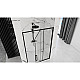 Приобрести Душевая дверь 110 см Rea Rapid Swing REA-K6411 прозрачное в магазине сантехники Santeh-Crystal.ru
