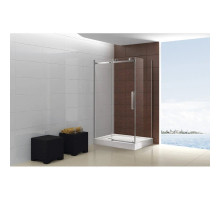 Душевой уголок Cezares Stylus-M 120x80 см прозрачное стекло STYLUS-O-M-AH-1-120/80-C-Cr