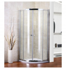 Душевой уголок Cezares Pratico 80x80 см текстурное стекло PRATICO-R-2-80-P-Cr