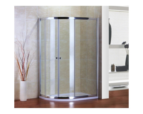 Купить Душевой уголок Cezares Pratico 120x80 см прозрачное стекло PRATICO-RH-2-120/80-C-Cr в магазине сантехники Santeh-Crystal.ru