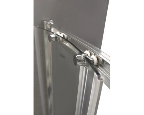 Приобрести Душевой уголок Cezares Anima 90x90 см прозрачное стекло ANIMA-W-R-1-90-C-Cr в магазине сантехники Santeh-Crystal.ru